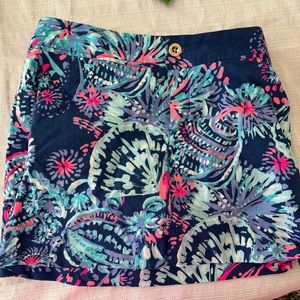 Nwt sz 0 lilly Pulitzer skort